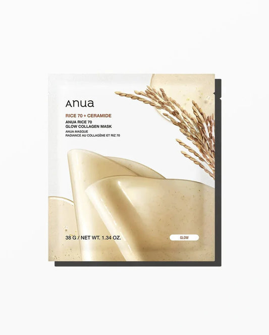 Anua Korean Rice and Ceramide Mask for Hydration, Repair, and Skin Radiance